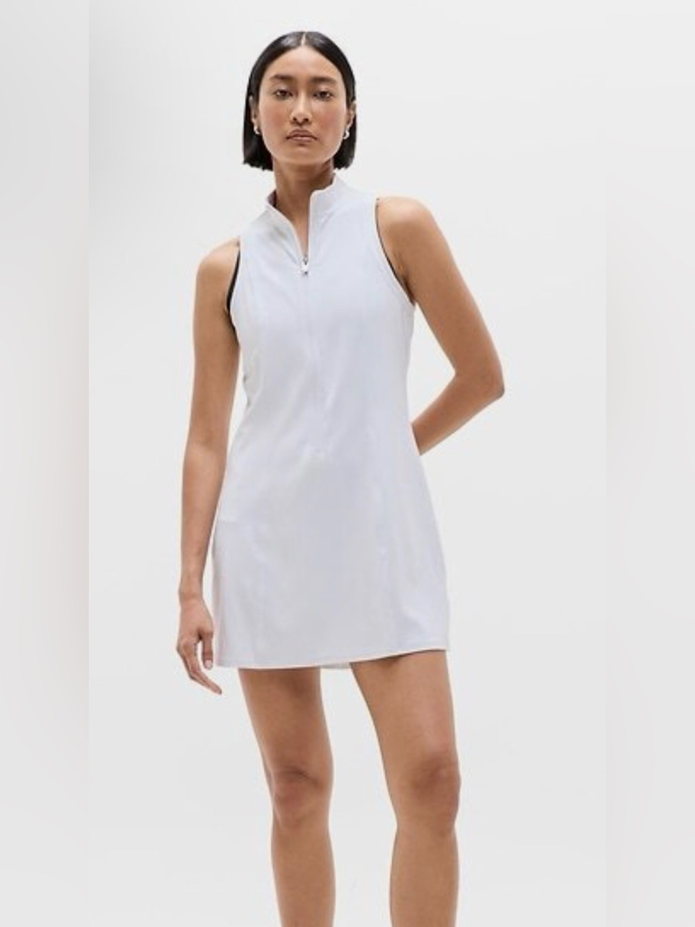 Athleta swing zip tennis dress